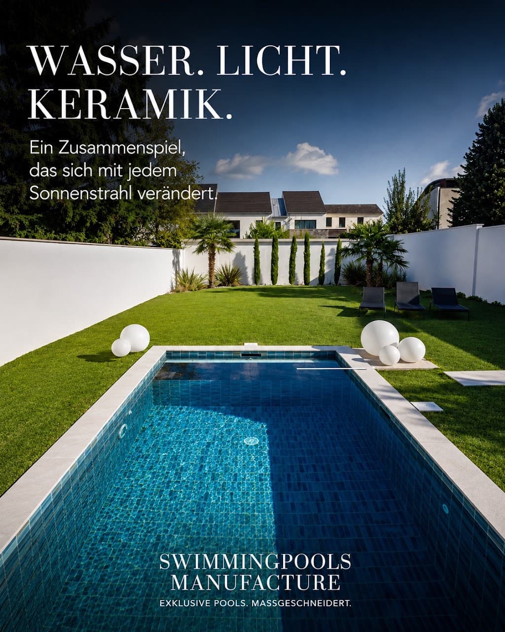 Swimmingpools Manufacture / Poolbau / Schwimmbadbau / Spa- & Wellnesskonzepte